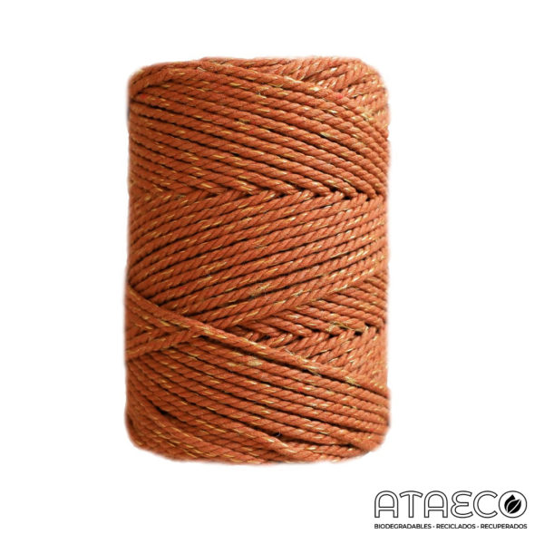Cordón De Acraé De 0.118in X 328 Yardas, Cuerda De Acraé De Algodón 100 % Natural, Cordón De